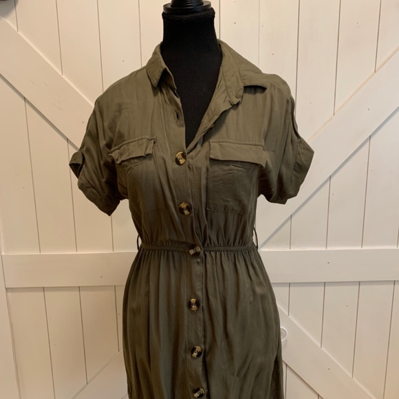 Chic Midi Dress for Women - Size Small - Picture 3 of 9